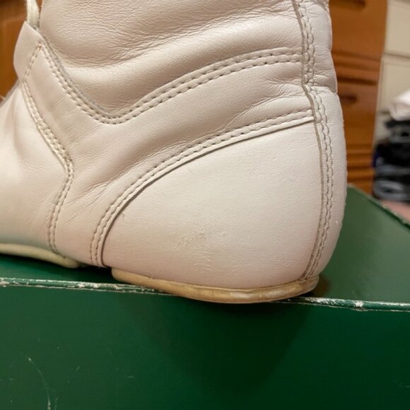 Y2K Lacoste White Leather Sneaker High Top GUC - Picture 10 of 14